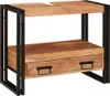 vidaXL Szafka podumywalkowa brązowa 71 x 33 x 58 cm lite Podgląd zdjęcia produktu 2