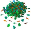 Oblique Unique Konfetti Monstera Blätter Dino Mix 180 Stk. Produktbild-Vorschau 1
