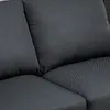 HOMCOM Ecksofa Stoff L-Form Schlaffunktion wendbare Produktbild-Vorschau 11