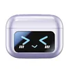A close-up studio shot of a purple earbud case with a digital display showing a cartoon face. Produktbild-Vorschau