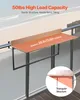 SucceBuy Table suspendue pour balcon, 38,1 x 99,1 cm, rampe Voir les images du produit 3