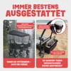 ONBEST Bollerwagen | faltbar | mit Dach | mit Regenschutz | Produktbild-Vorschau 5