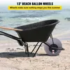13 Zoll Ballonräder Reifen, TPU Strand-Wagen Ersatzräder 55 Produktbild-Vorschau 2