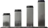 HOOZ 4er Set Möbelfuß Edelstahl 12cm - höhenverstellbar Produktbild-Vorschau 1
