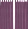 vidaXL Voálové závesy s pútkami 2 ks. Fialové 140x245 cm Náhľad obrázku produktu 1