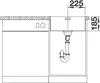 Blanco SOLIS 450-IF drez 440 x 490 mm z nehrdzavejúcej Náhľad obrázku produktu 3
