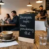 TABLICZKA REKLAMOWA INFORMACYJNA kredowa MENU A6 18x12 Podgląd zdjęcia produktu 3
