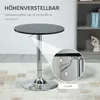 HOMCOM Bartisch modern Esstisch Drehtisch Produktbild-Vorschau 4