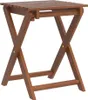 Eucalyptus tabouret pliant TACOMA nature - 37 x 29 cm - Voir les images du produit 9