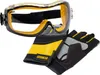 DEWALT Set Grip Arbeitshandschuhe Größe L + Schutzbrille Produktbild-Vorschau 1