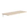Scaffale pieghevole Maclean / piano d'appoggio in legno Anteprima dell’immagine prodotto 4