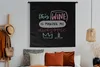 MuchoWow® Wandteppich Wandbehang Zitat "Dieser Wein macht Produktbild-Vorschau 4