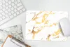 MuchoWow® Mauspad Mousepad Marmor - Weiß - Gold - Luxus Produktbild-Vorschau 5