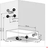 Whirlpool Dusche Kombination K05-R00-WP Duschtempel 90x180 Produktbild-Vorschau 4