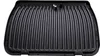 A top-down view of a black grill plate. Produktbild-Vorschau