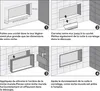 doporro Niche de Douche à Carreler Noir 30x60cm Étagère Voir les images du produit 6