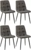 Lot de 4 chaises de salle à manger CLP Antibes, revêtement Voir les images du produit 15