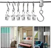 80 Stück Edelstahl Metall Vorhang Clips Mit Haken, Gardinen Produktbild-Vorschau 6