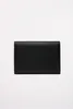 A black wallet is shown against a white background. Produktbild-Vorschau