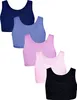 TupTam Mädchen Bustier mit breiten Trägern 5er Pack, Farbe: Produktbild-Vorschau 1