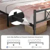 Metalowa rama łóżka Yaheetech z zagłówkiem w kształcie Podgląd zdjęcia produktu 5