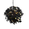 Lustre LEAVY noir et or, 4xE14x28W, métal, dimensions : Voir les images du produit 2