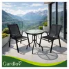 Gartenmöbelsets Balkon- und Gartenmöbelset, Tisch + 2 Produktbild-Vorschau 2