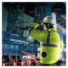Makita Akku-Klimajacke  - DFJ214Z2XL gelb XXL Produktbild-Vorschau 5