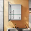 SONNI Aluminiowa szafka z lustrem LED z dotykowym Podgląd zdjęcia produktu 2