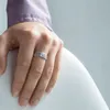MATERIA by Matthias Wagner Damen Ring Zebra 925 Sterling Produktbild-Vorschau 2