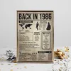 39. Geburtstag Geschenkidee personalisierbar | Poster Produktbild-Vorschau 5