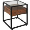 tectake® Nachttisch Preston 43 x 45 x 54,5 cm Produktbild-Vorschau 1