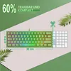ZIYOU LANG Mini 60% Gaming-Tastatur, Membran Game Keyboard Produktbild-Vorschau 3