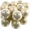 Christbaumkugeln Pearl creme - beige 5 x glänzend & 5 x Produktbild-Vorschau 1