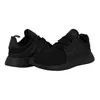 A pair of black Adidas X_PLR J sneakers are shown against a white background. Podgląd zdjęcia produktu