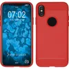 PhoneNatic Case kompatibel mit Apple iPhone X / XS - rot Produktbild-Vorschau 1