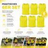6x Leibchen Training gelb – Trainingsleibchen für Produktbild-Vorschau 4