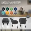 ML-Design sada 4 jedálenských stoličiek s podrúčkami a Náhľad obrázku produktu 7