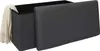 HowHomely Pufa szara pufa 76 x 38 x 38 cm pufa Podgląd zdjęcia produktu 6