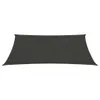vidaXL Tenda da sole 160 g/m² antracite 5x6 m HDPE Anteprima dell’immagine prodotto 10