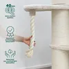 Happypet Kratzbaum, creme, Premium, stabil, 20 cm dicke Produktbild-Vorschau 4