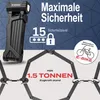 Fahrradschlösser - Faltschloss für Fahrrad und Motorrad- Produktbild-Vorschau 2
