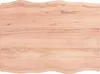 vidaXL Stolová deska 80x60x(2-4) cm z masivního dřeva s Náhled obrázku produktu 1