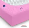 Carmy Spannbettlaken Jersey 90x200 - 100x200 cm Hellrosa Produktbild-Vorschau 4