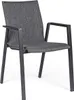 BOLZANO Orte Gartenstuhl anthrazit 55,5 x 60 x 83 cm Produktbild-Vorschau 1