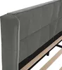 Zerbaco gestoffeerd bed, tweepersoonsbed, 180x200 cm, met Productafbeelding-voorbeeld 6