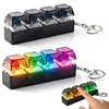 2er Set RGB Fidget Tastatur Schlüsselanhänger – 4-Tasten Produktbild-Vorschau 1