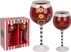 Weihnachten Weingläser im 2er Set - Santa Kostüm Weinglas Produktbild-Vorschau 8