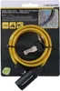 Dunlop - Spiralfahrradschloss mit Schlüssel (gelb) Produktbild-Vorschau 5