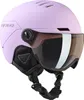BLACK CREVICE - Kinder- & Jugend-Skihelm mit Visier | Produktbild-Vorschau 1
